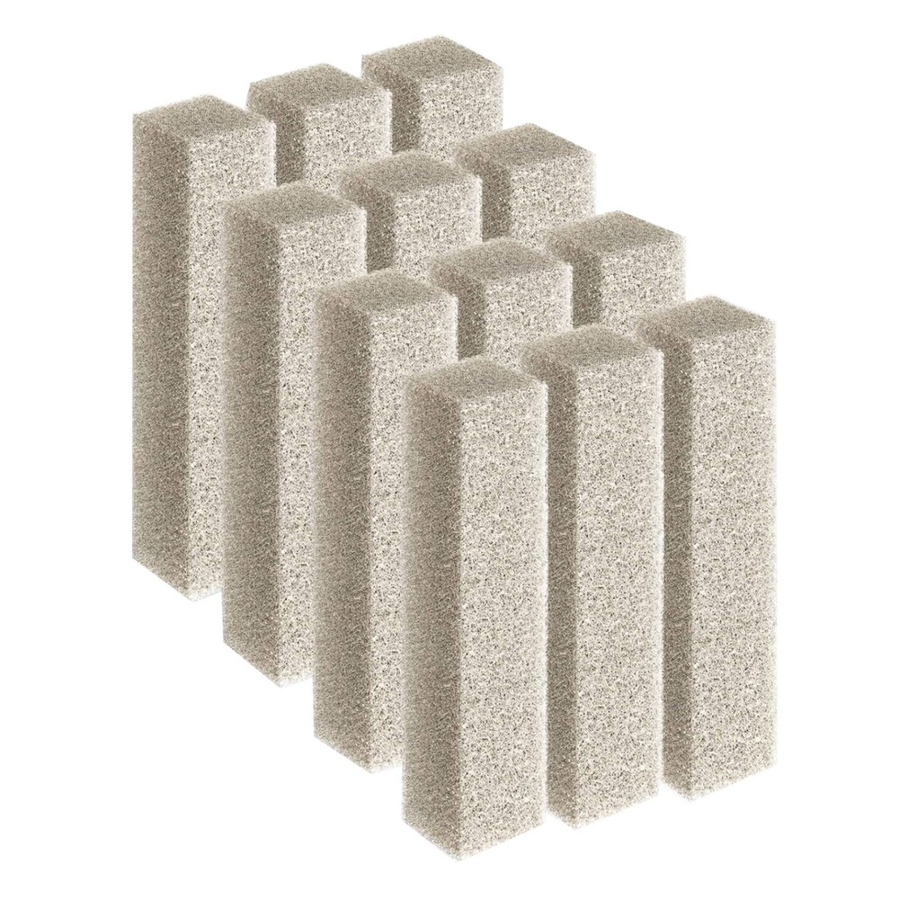 12PCS Aquarium Ammonia Filter Pads Replacement Compatible For HOB Filter