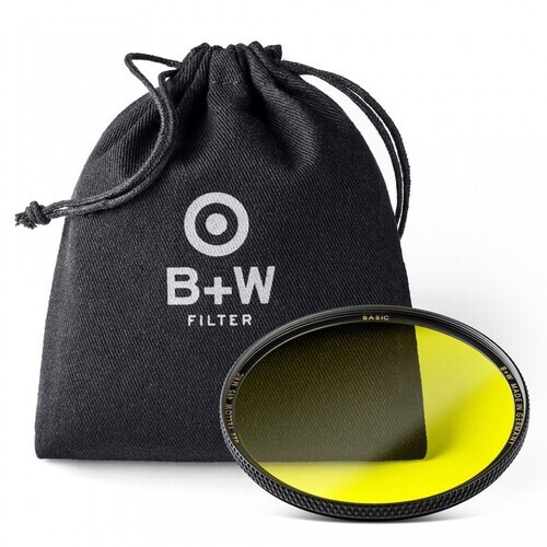 B+W #495/022 Yellow MRC Basic Filter (39mm) 66-1102634