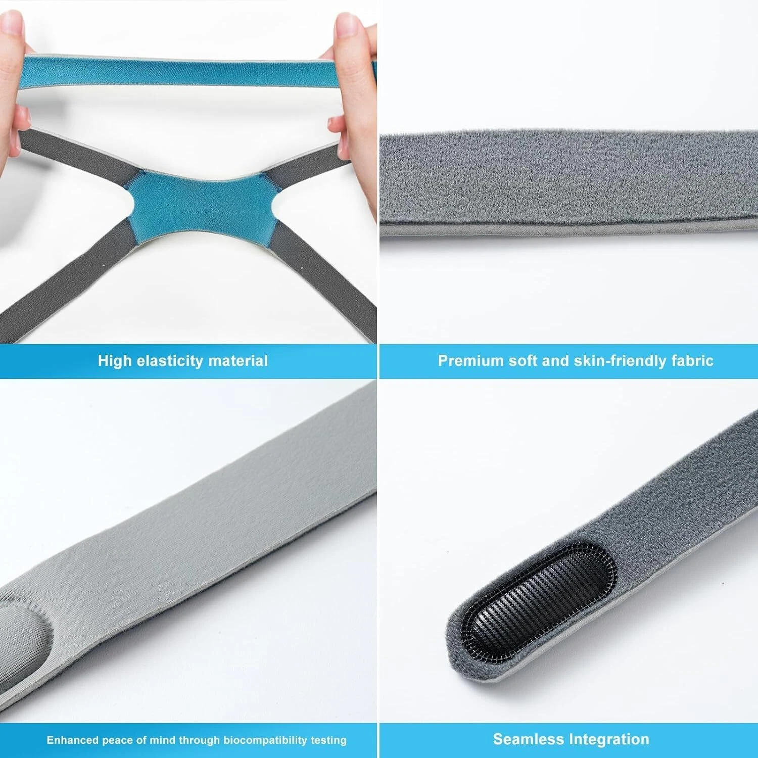 For Resmed Airfit F20 Replacement CPAP Mask Headgear (Large) 1 Pack Fast Ship