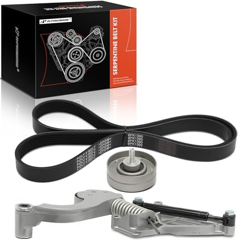 Engine Serpentine Belt Drive Kit Compatible with Mini Cooper 2002 2003 2004