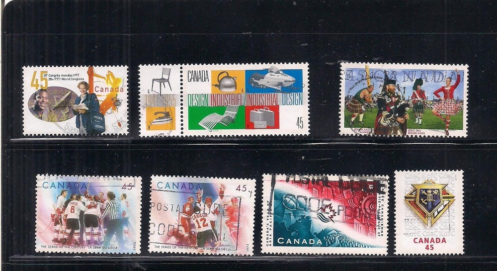 Canada 1654-1660 used