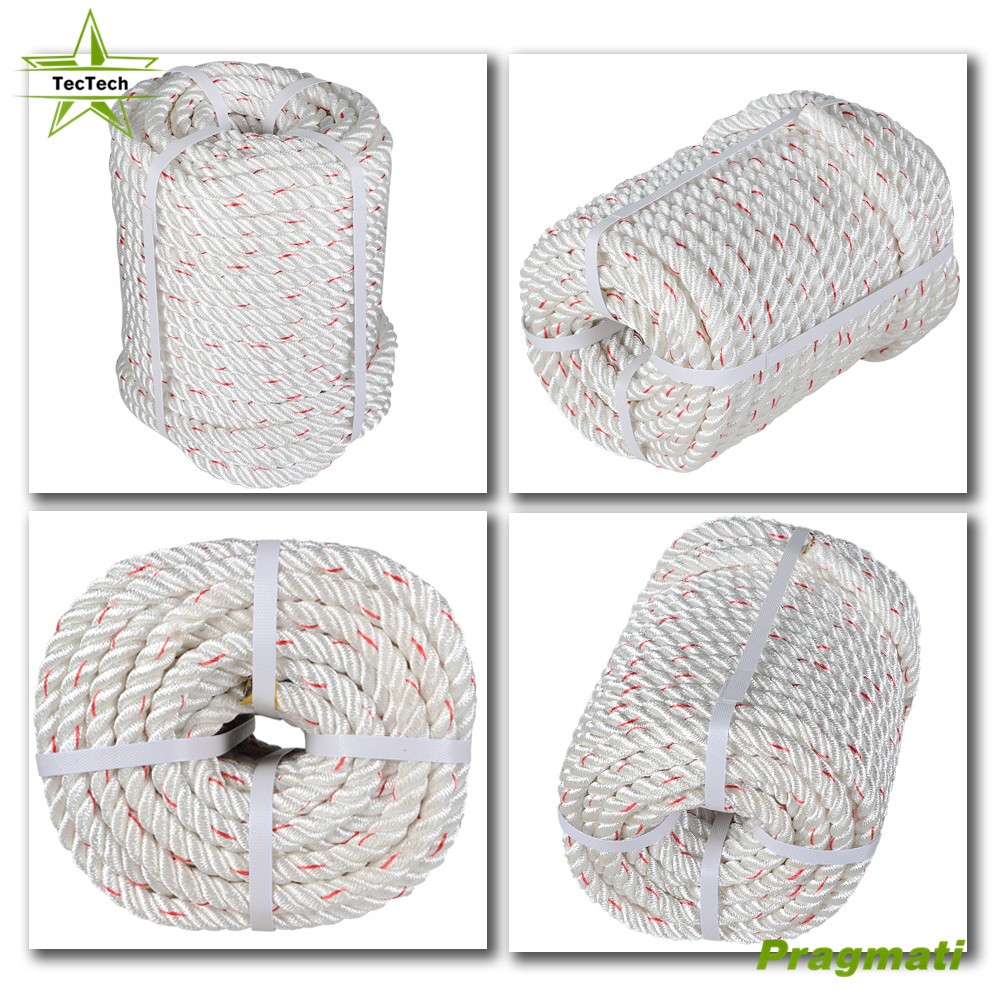 Double Braid Polyester Rope Pulling Rope 8600LBS Load Sailing Rope 5/8" x 150'