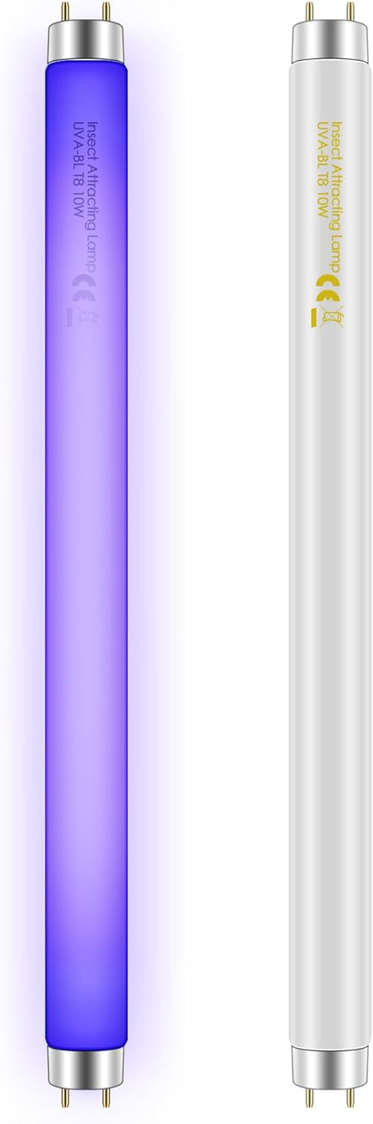 Qualirey 2 Pack Bug Zapper Replacement Light Bulbs 10W for 20W Indoor Bug Zapper