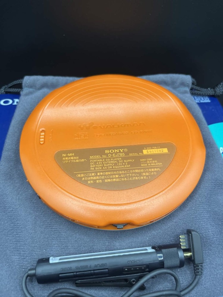 Sony D-EJ785 CD Walkman CD Player Tested Working Boxed