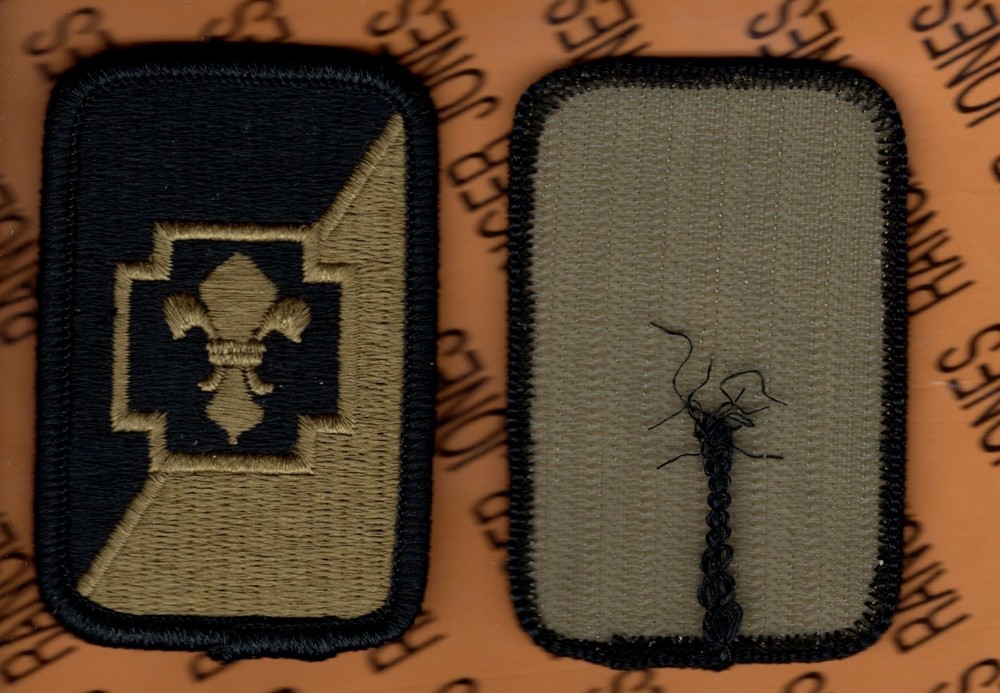 US Army 62nd Medical Brigade OCP Hook n Loop uniform patch