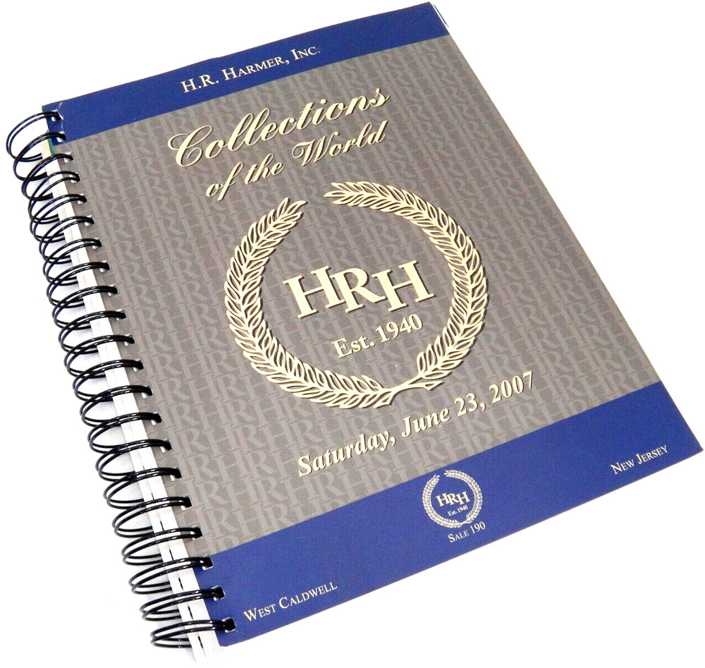 HR Harmer Stamp Auction Catalog 2007 British Commonwealth Knight Chichester