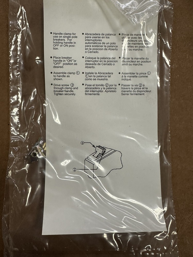 Square D - QO1LO - Handle clamp