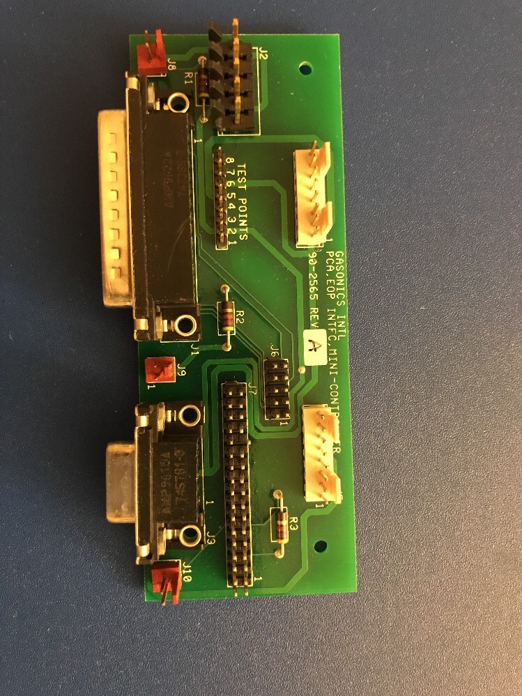 Gasonics INTL PCA ,EOP INTFC, MINI-controller A90-2565 Rev A