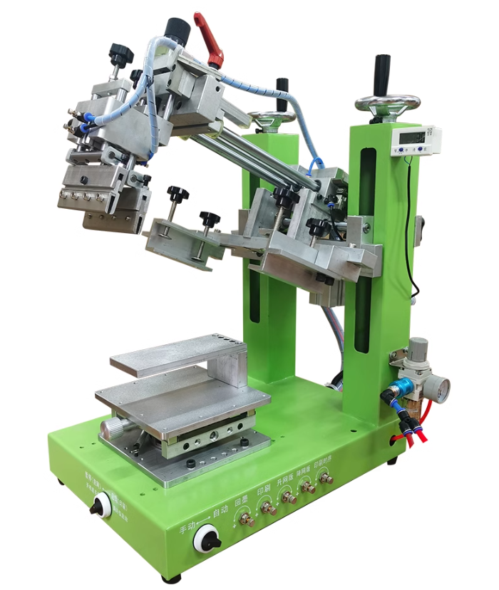 Screen Printing Machine Semi-automatic Pneumatic Desktop High-precision Inclined