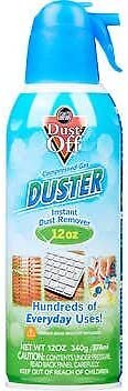 Dust-Off Professional Electronics Compressed Gas Duster, 12 oz, 6 ct
