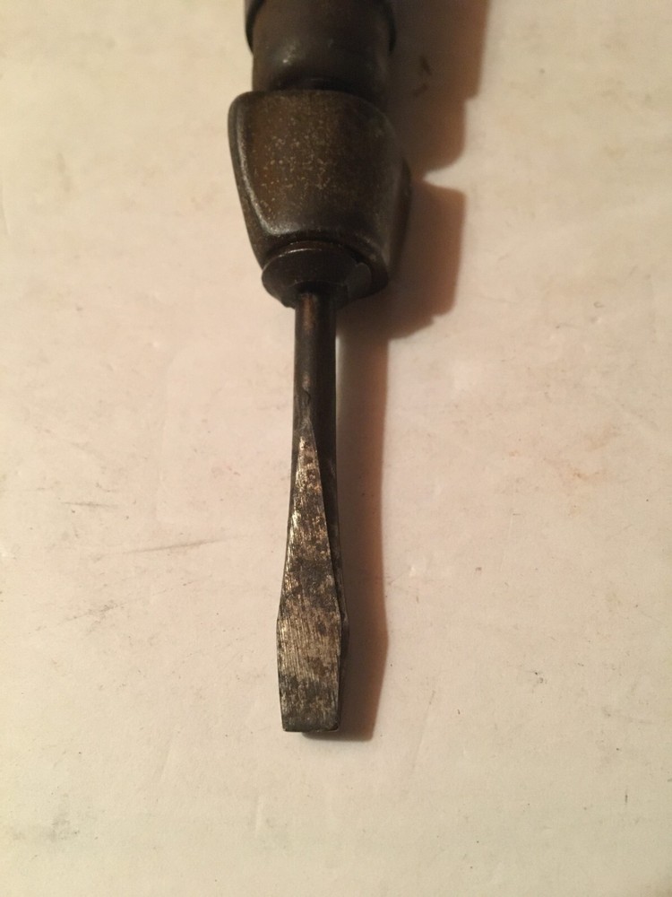 Vintage Buell Bros Screw Driver One Bit Flat Head