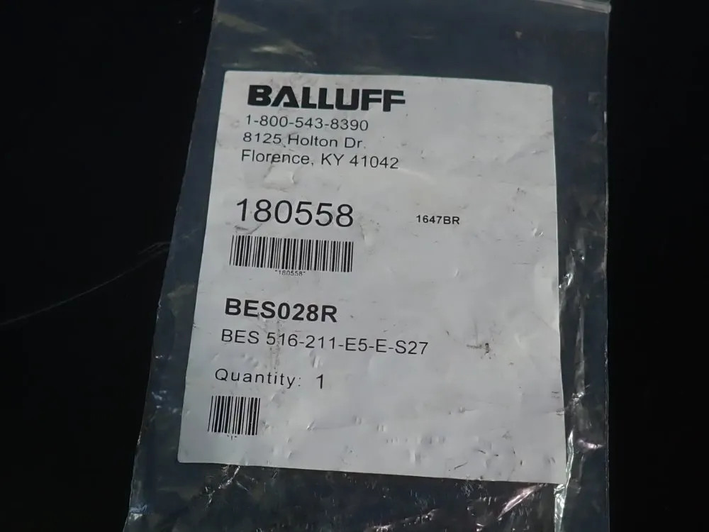 BALLUFF BES025R INDUCTIVE SENSOR 04200731782