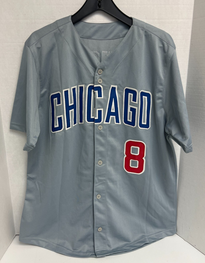 Andre Dawson Signed Autographed Chicago Gray Jersey COA (JSA)