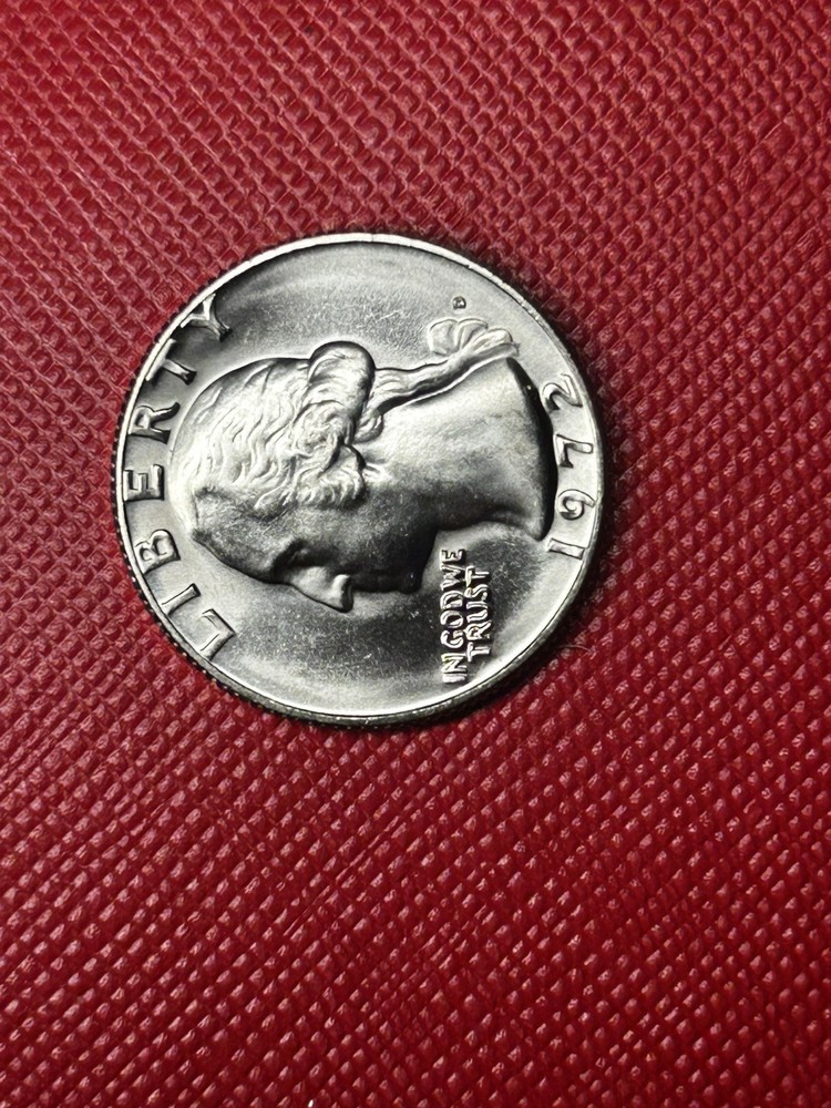 1972 D Washington Quarter Perfect Example Prooflike Brilliant Uncirculated #A255