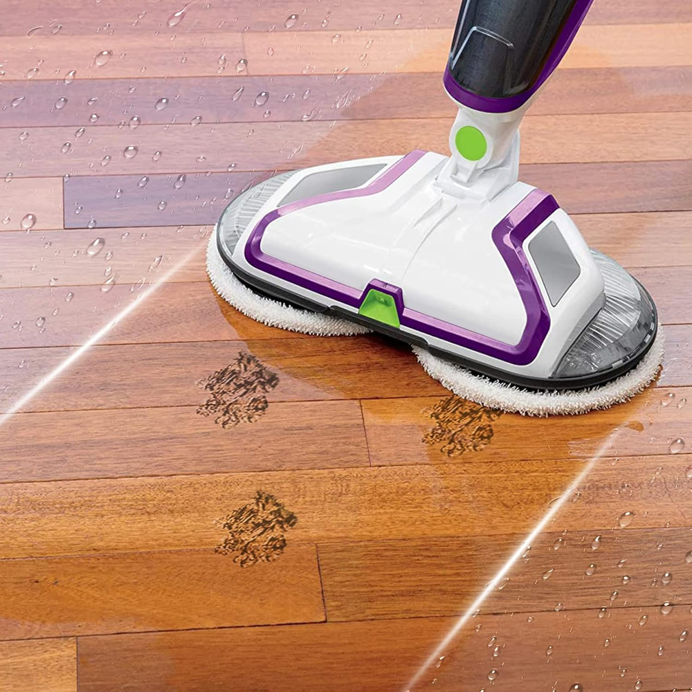 KEEPOW Spinwave Replacement Pads Compatible with Bissell Spinwave Hard Floor Mop