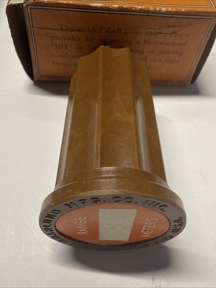 5 pin plug-in coil form by Hammarlund NOS