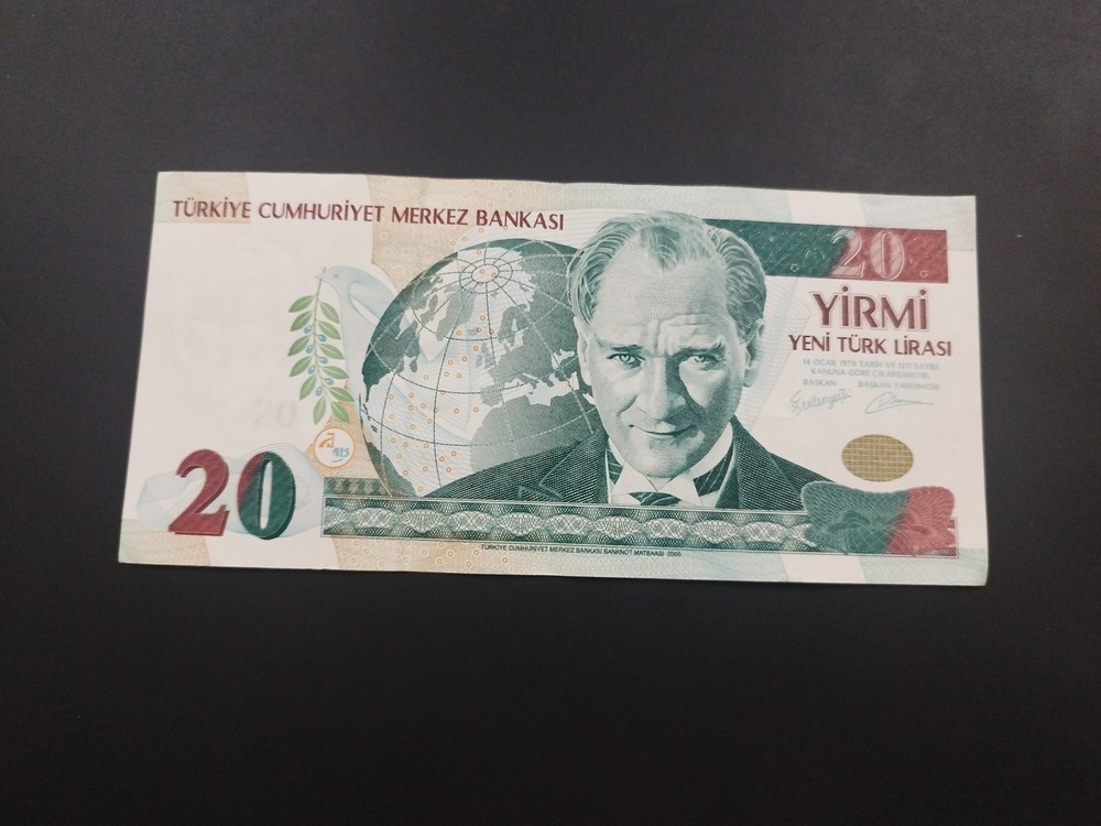 Turkey 20 Lira 2005