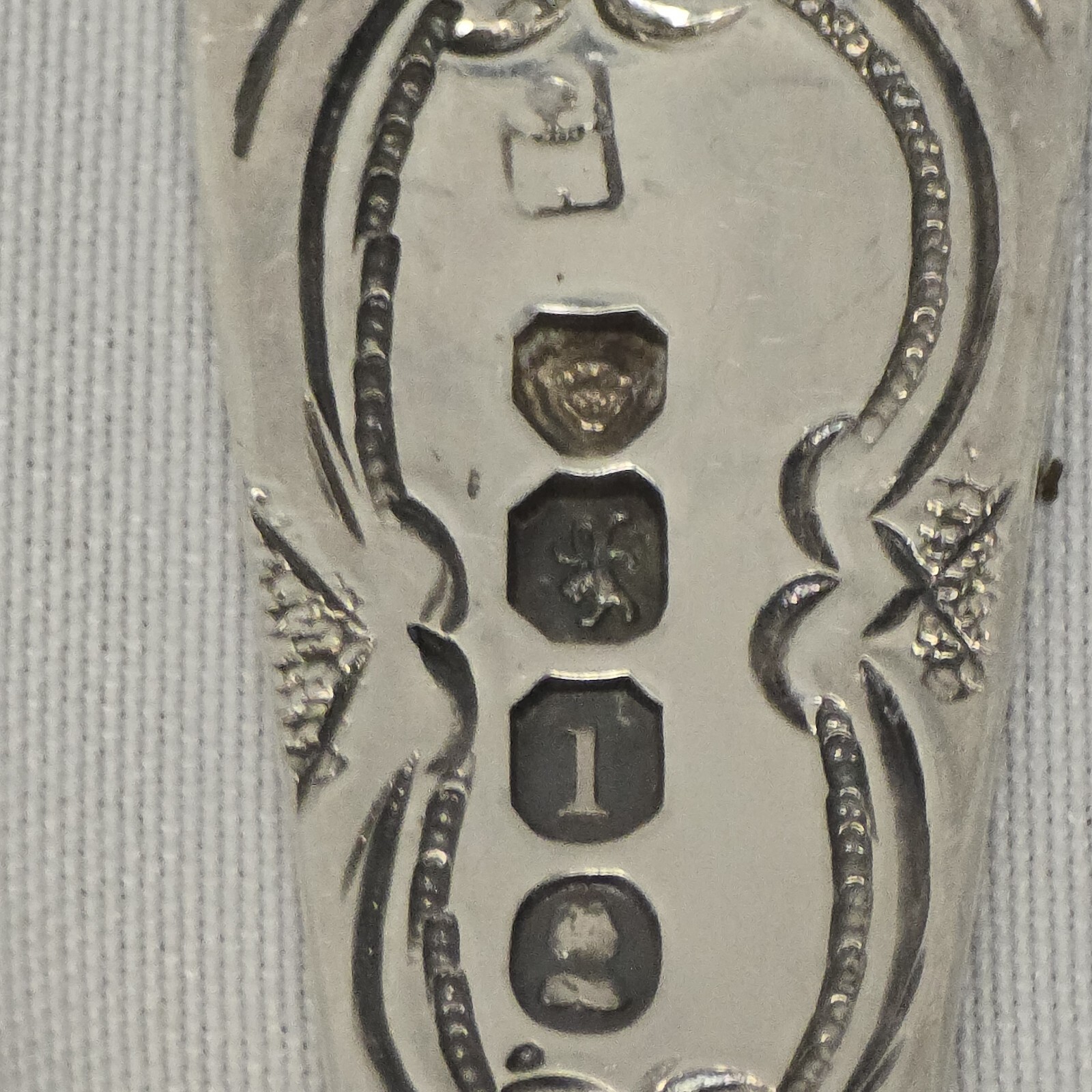 Charles Eley English sterling spoon 1800s bonbon fruit spoons With Lion Crest
