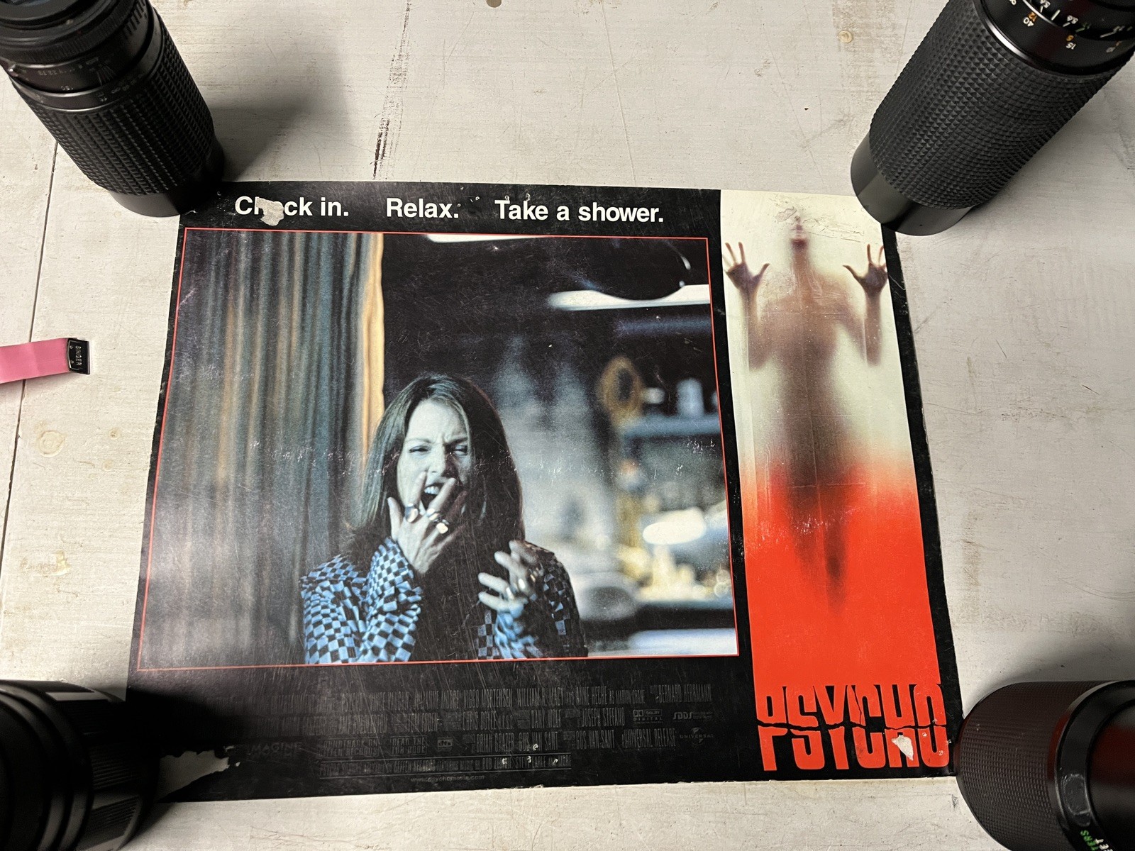 Lot Of 6 Horror Lobby Card Posters Friday The 13th Audrey Rose Psycho Dracula