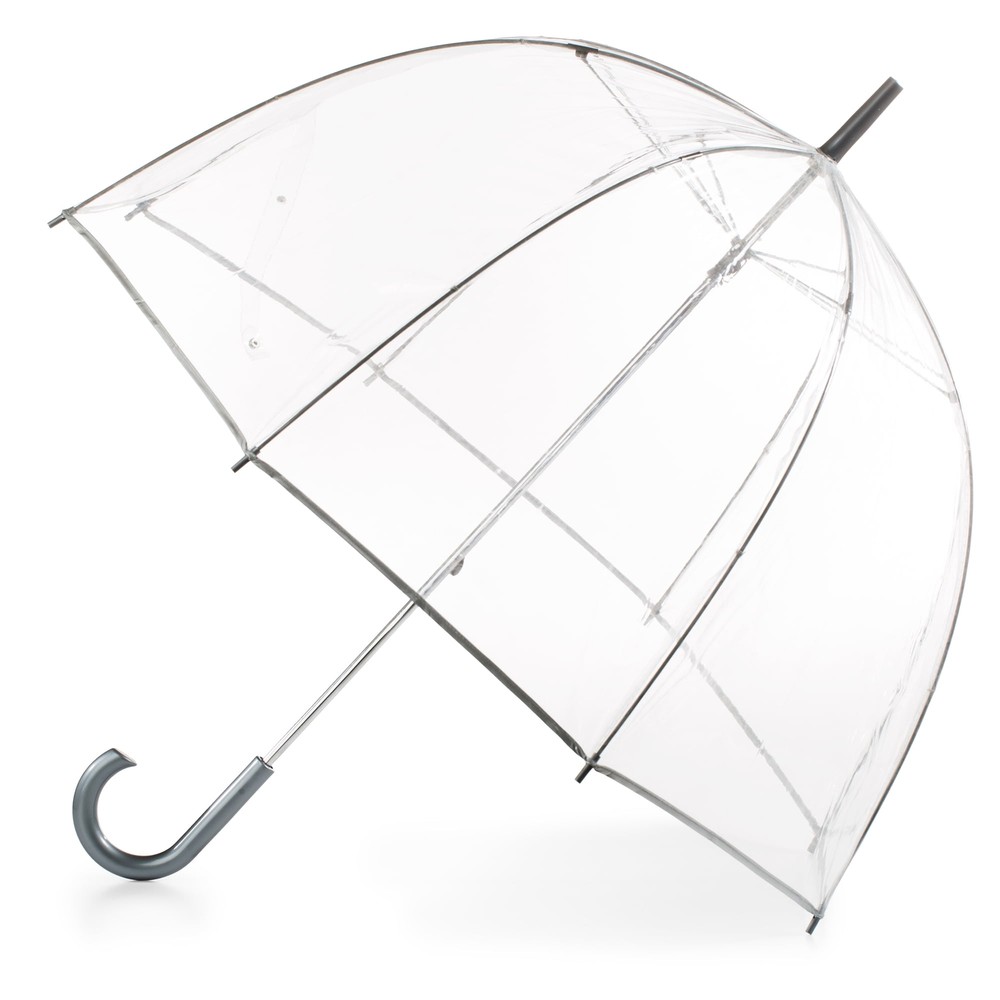 Totes Bubble Rain Umbrella, Clear ,Foldable ,Handheld, Long Handle
