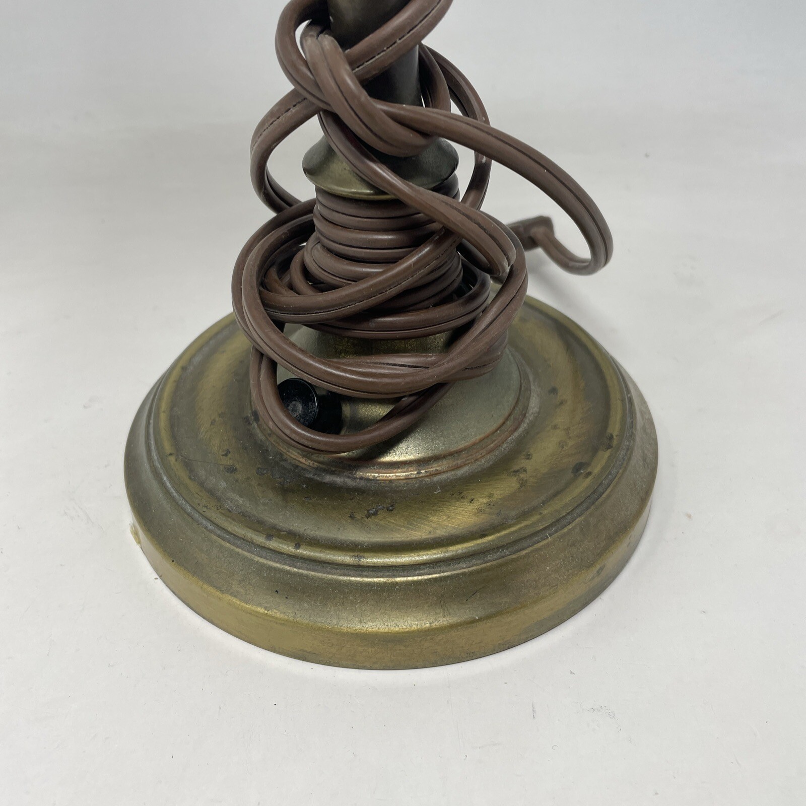 Vintage Mid-Century Modern Metal Student Table Desk Lamp Hollywood Regency