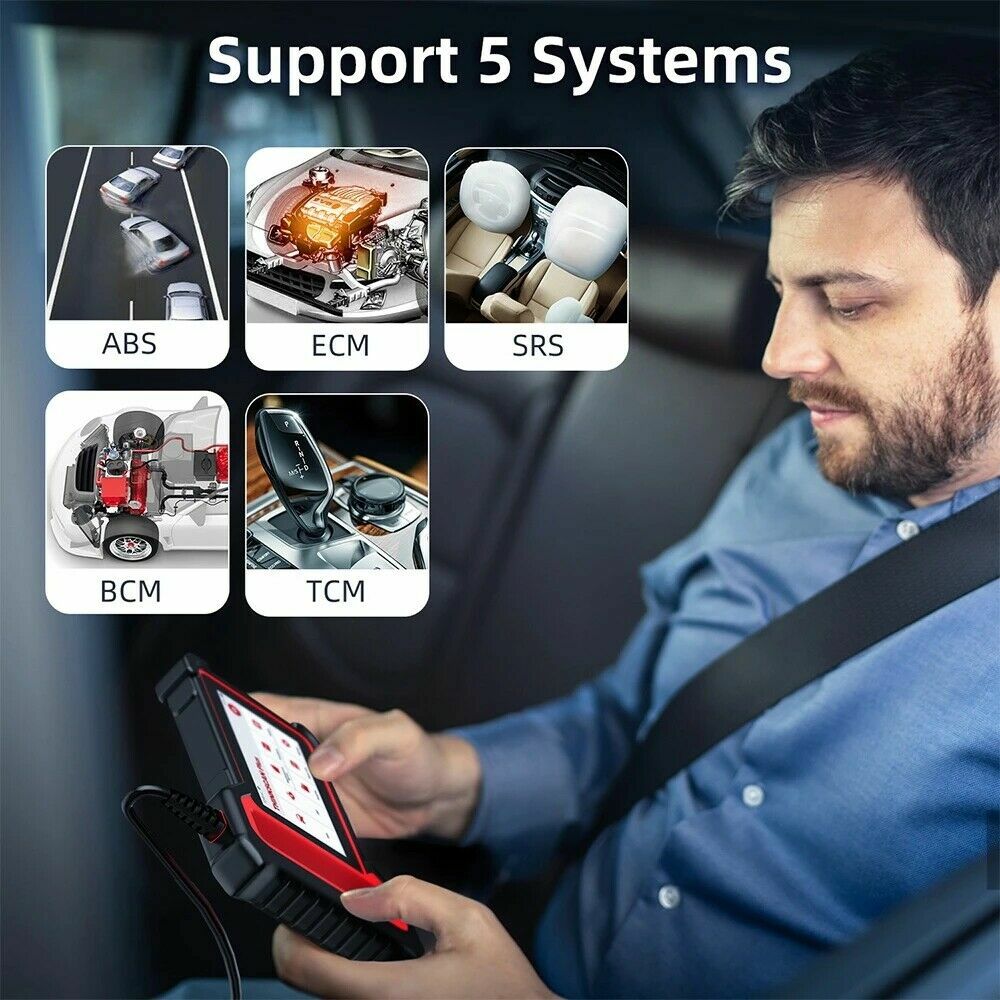 Thinkscan Plus S4 Car Scanner ECM SRS ABS TCM BCM Diagnostic Tool Code Reader