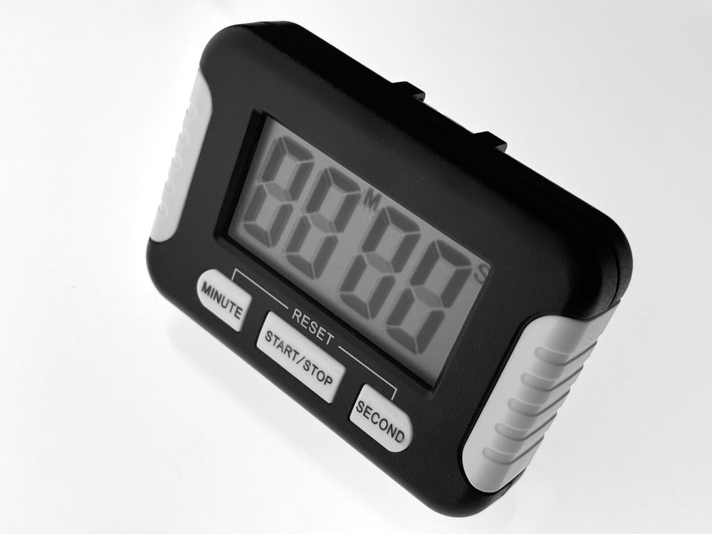 Digital Darkroom Timer Clock LCD Large Count Down Clear Loud Alarm