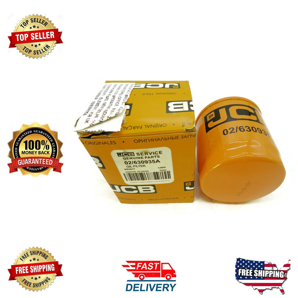02/630935A - JCB BACKHOE GENUINE JCB ENGINE OIL FILTER