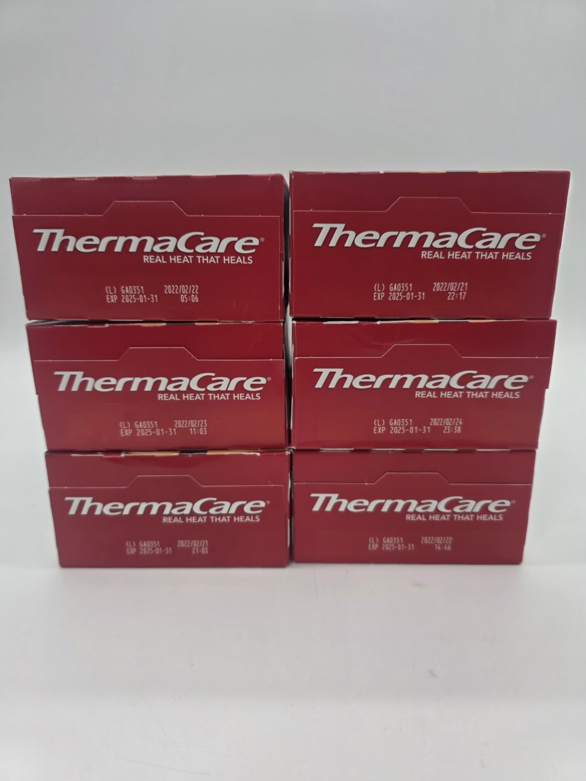 Qty 12 ThermaCare Heatwraps Advanced Lower Back & Hip Pain Heat Therapy L-XL