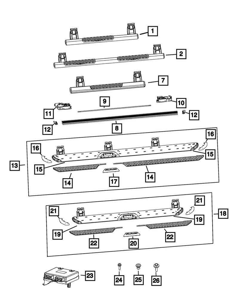 Genuine Mopar Controller Module 68367399AF