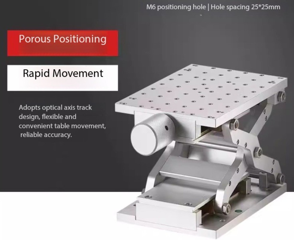 Multi-Function Elevating Laser Marking 1D/2D Workbench Flat Cutting Fixture Base