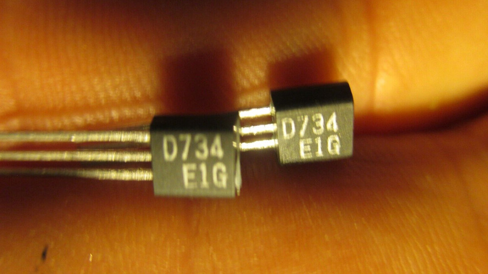 2Sd734 Electronic Transistors 2 pieces