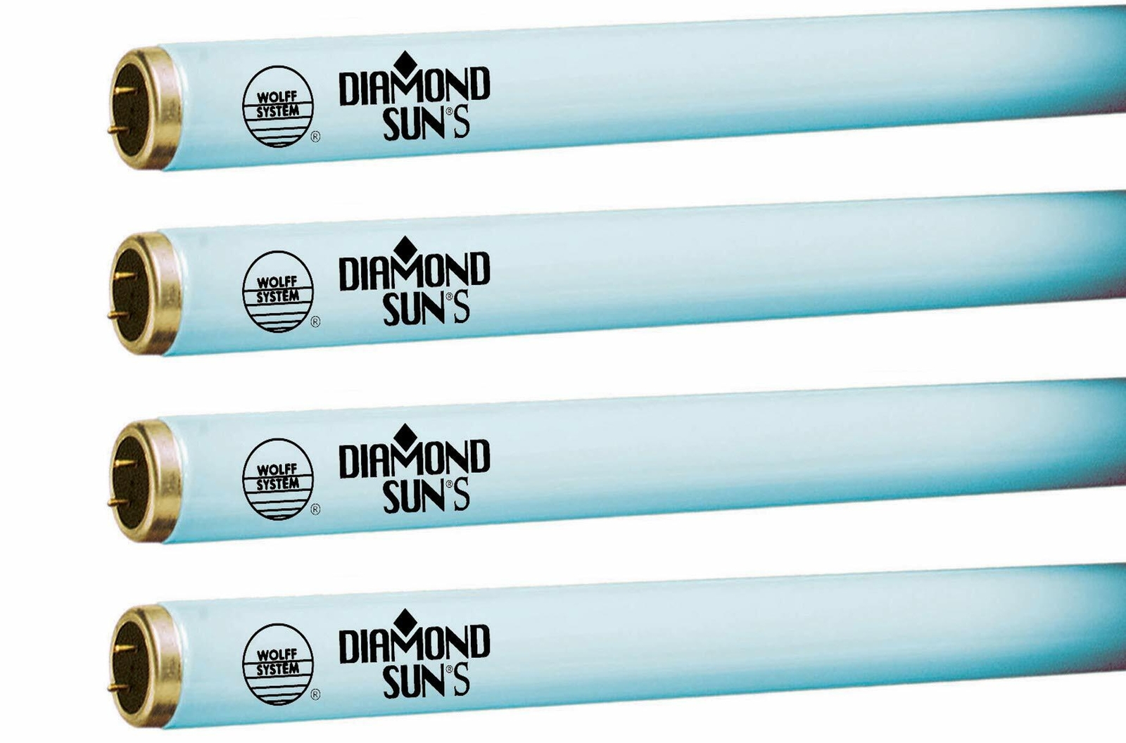 Wolff Systems Diamond Sun F71 100W Bi Pin Lamps Tanning Bed Bulbs