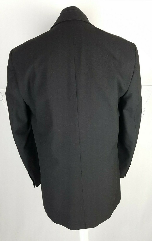 Stones Black Suit Jacket Size 38