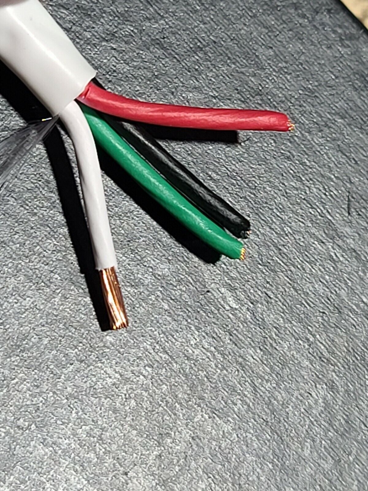 6ft-50'FT Pure Copper BiWire Speaker USA Cable 1 Pair, 2x11AWG to 4X14AWG Banana