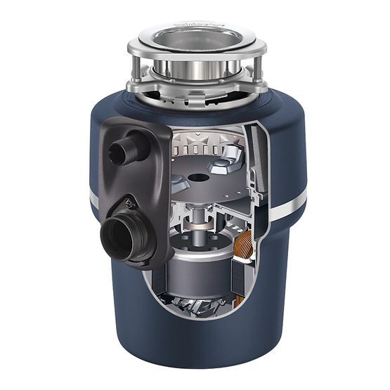 NEW! InSinkErator Evolution XP 3/4 HP Continuous Feed Noise Insulation Disposal