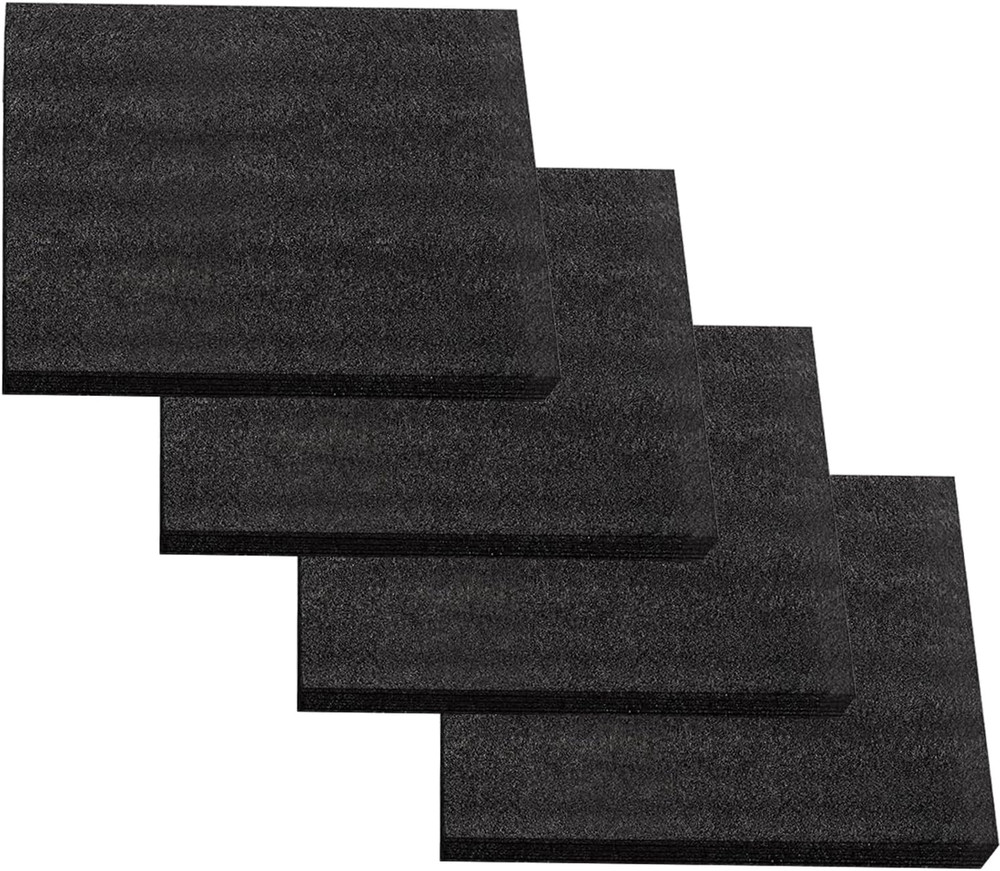 4Pack Customizable Polyethylene Foam Sheets 16"X 12"X1" Thick Foam Padding