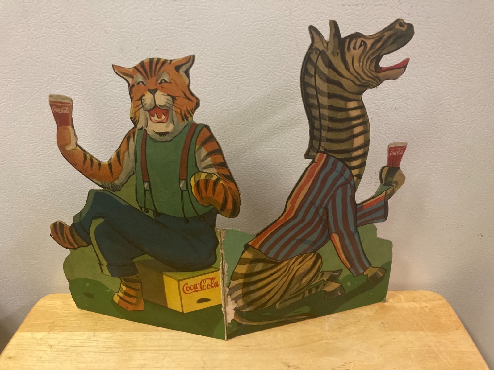 VINTAGE 1931 UNCLE REMUS & ANIMALS COCA-COLA COKE ADVERTISING - SNYDER & BLACK