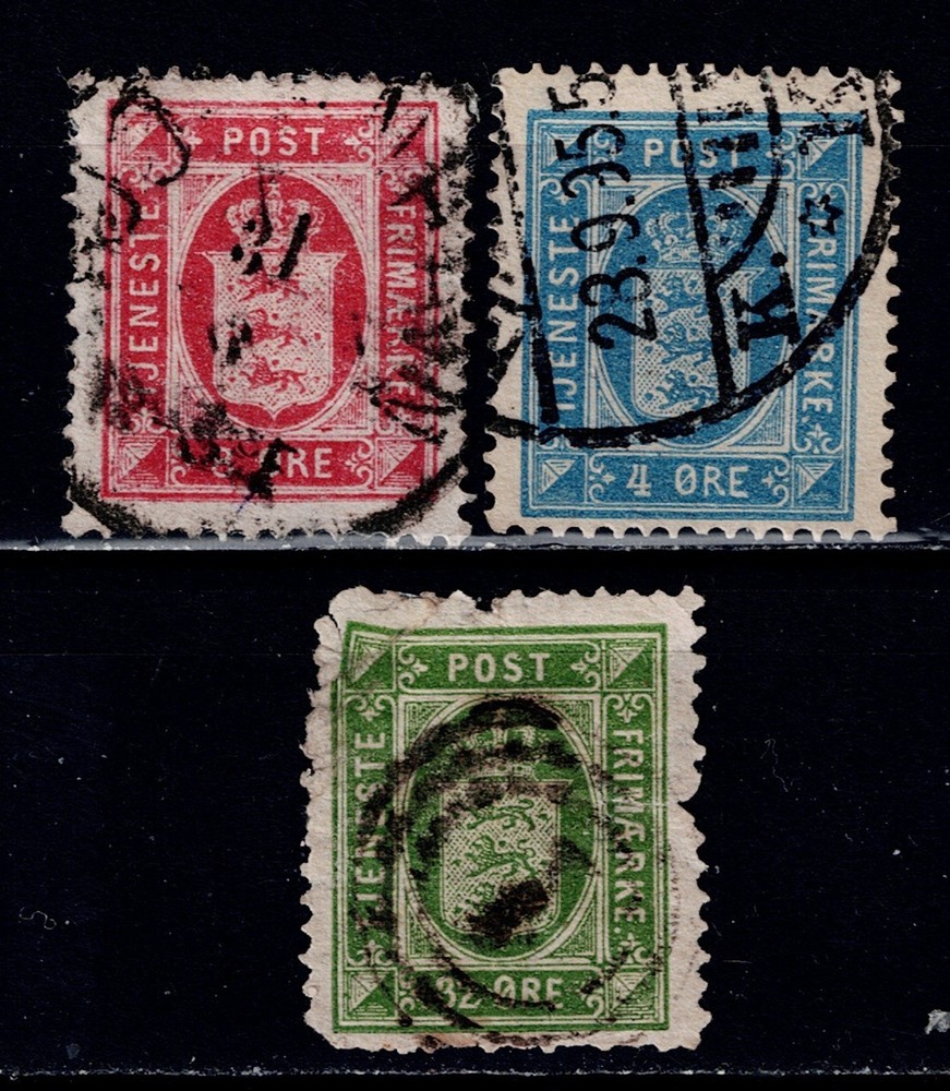 Denmark   Sc#O7-O9    Used   CV$ 48