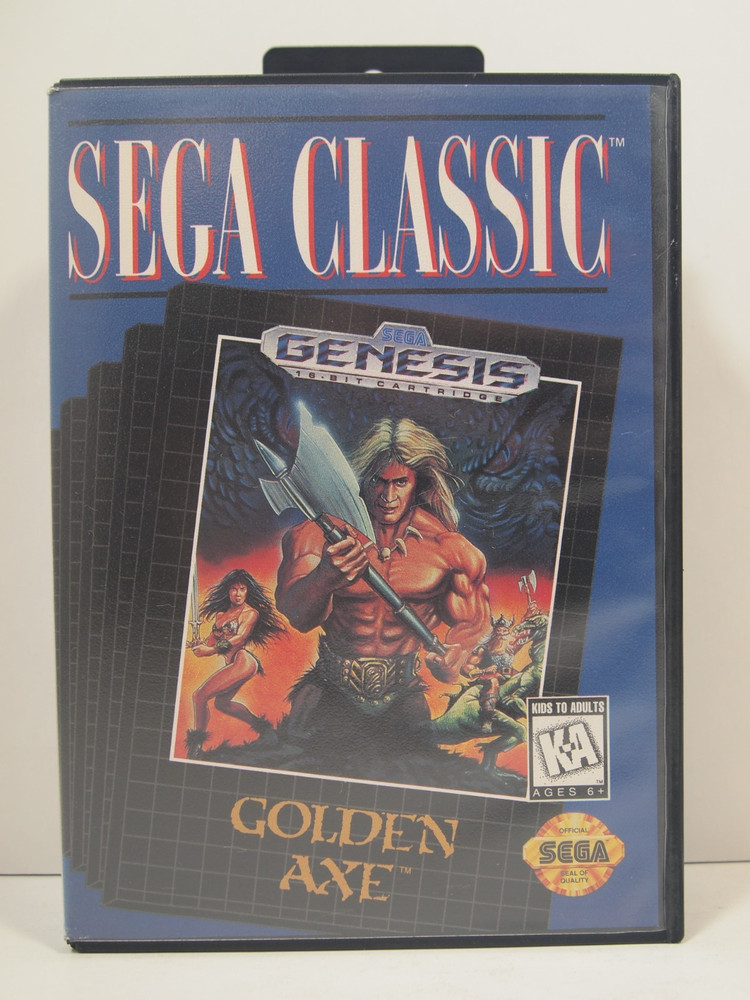Golden Axe Case (SEGA Genesis) Authentic BOX ONLY