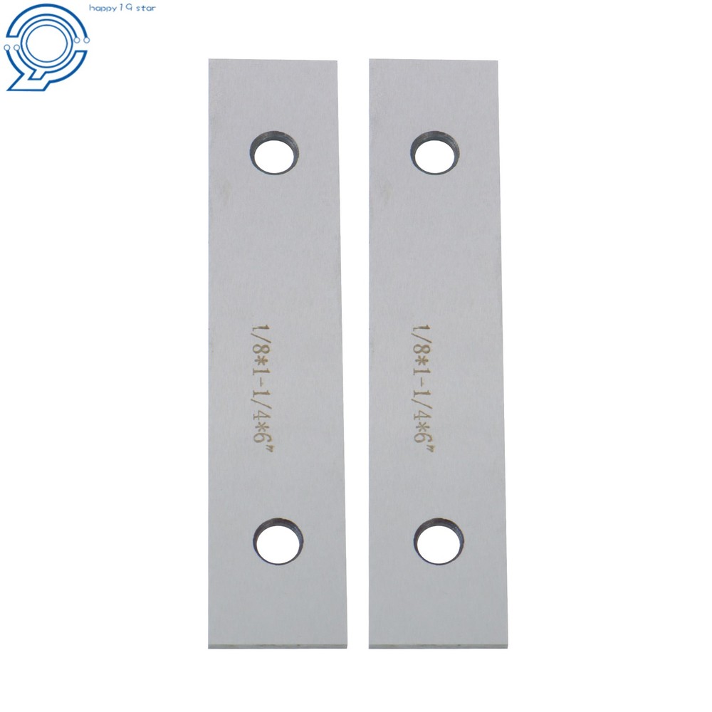 1/8" Thin Parallel Set with 1 Pair 1-2-3 Blocks, 23 Holes Each