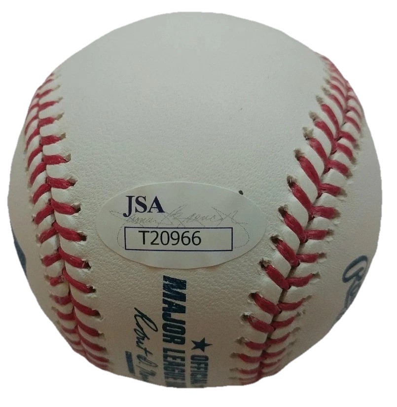 Dellin Betances Autographed baseball JSA