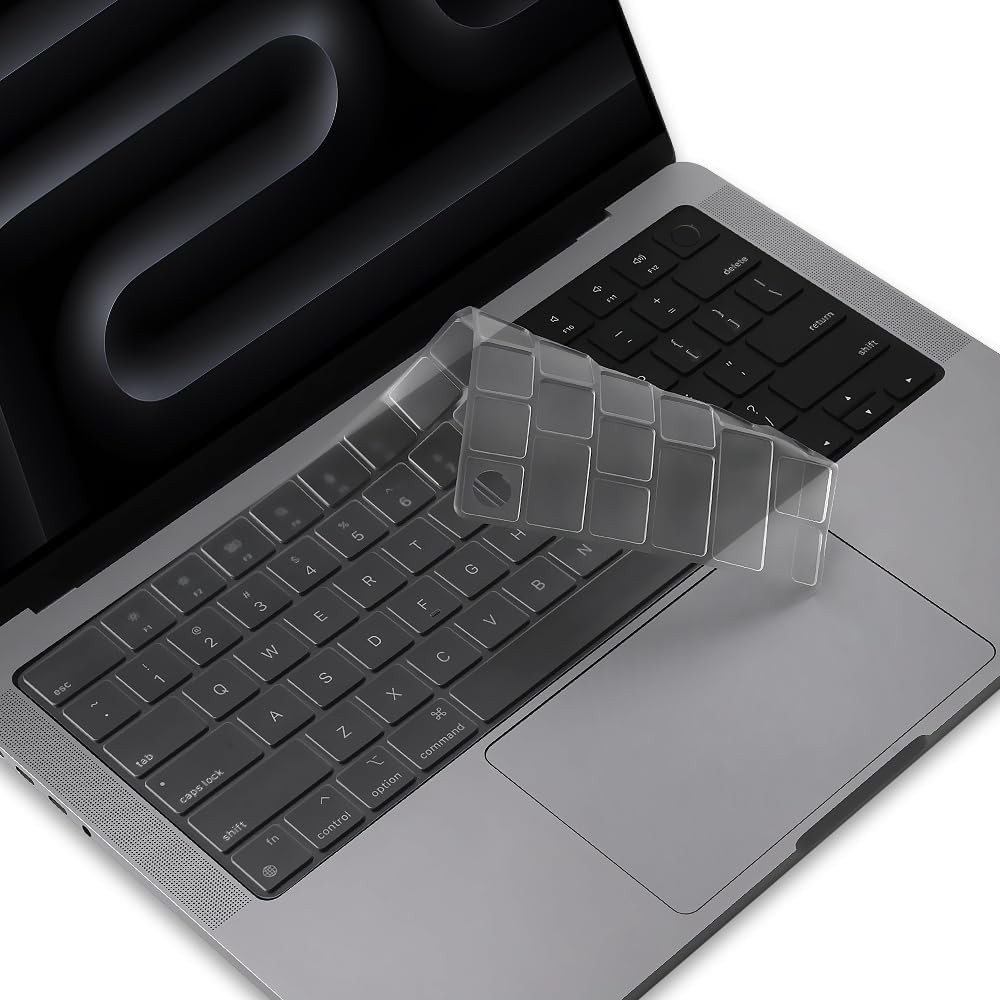 MacBook Pro 14 16 Keyboard Protector TPU Clear