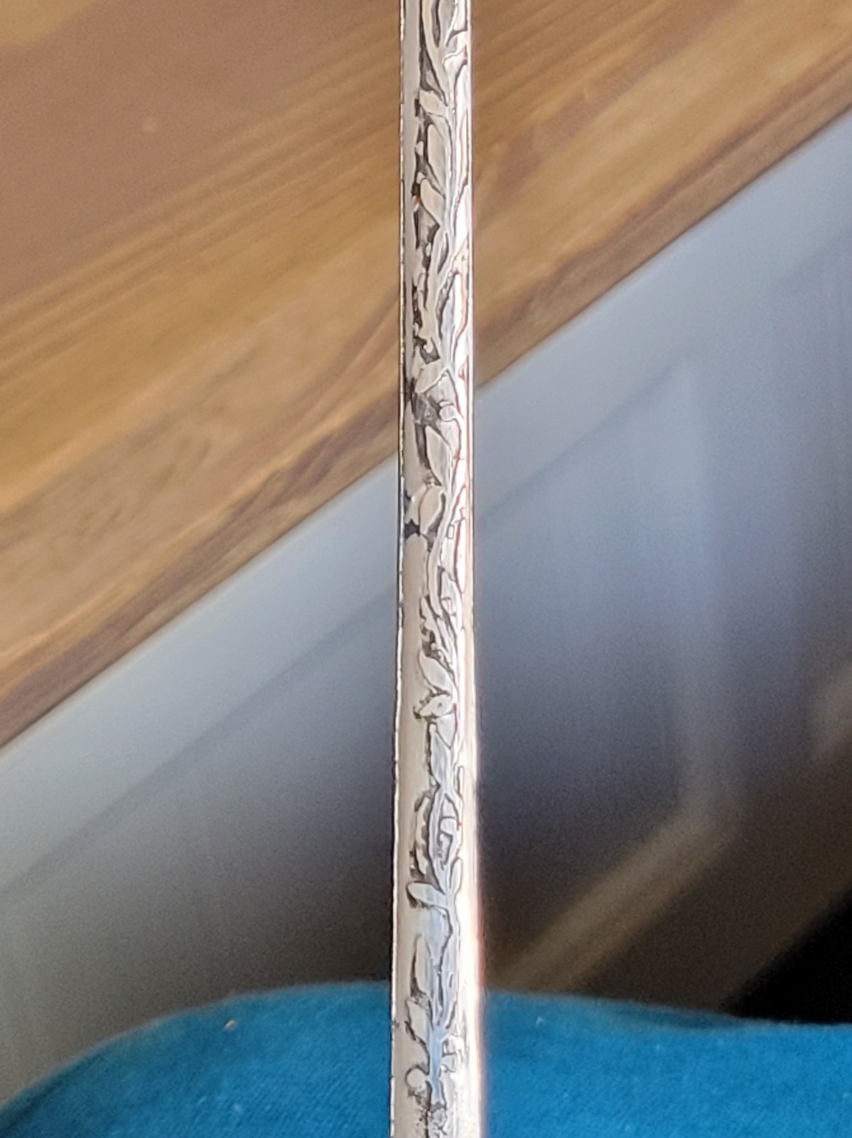 WWI German Presentation Artillery Officer's Sword, Rose Motif