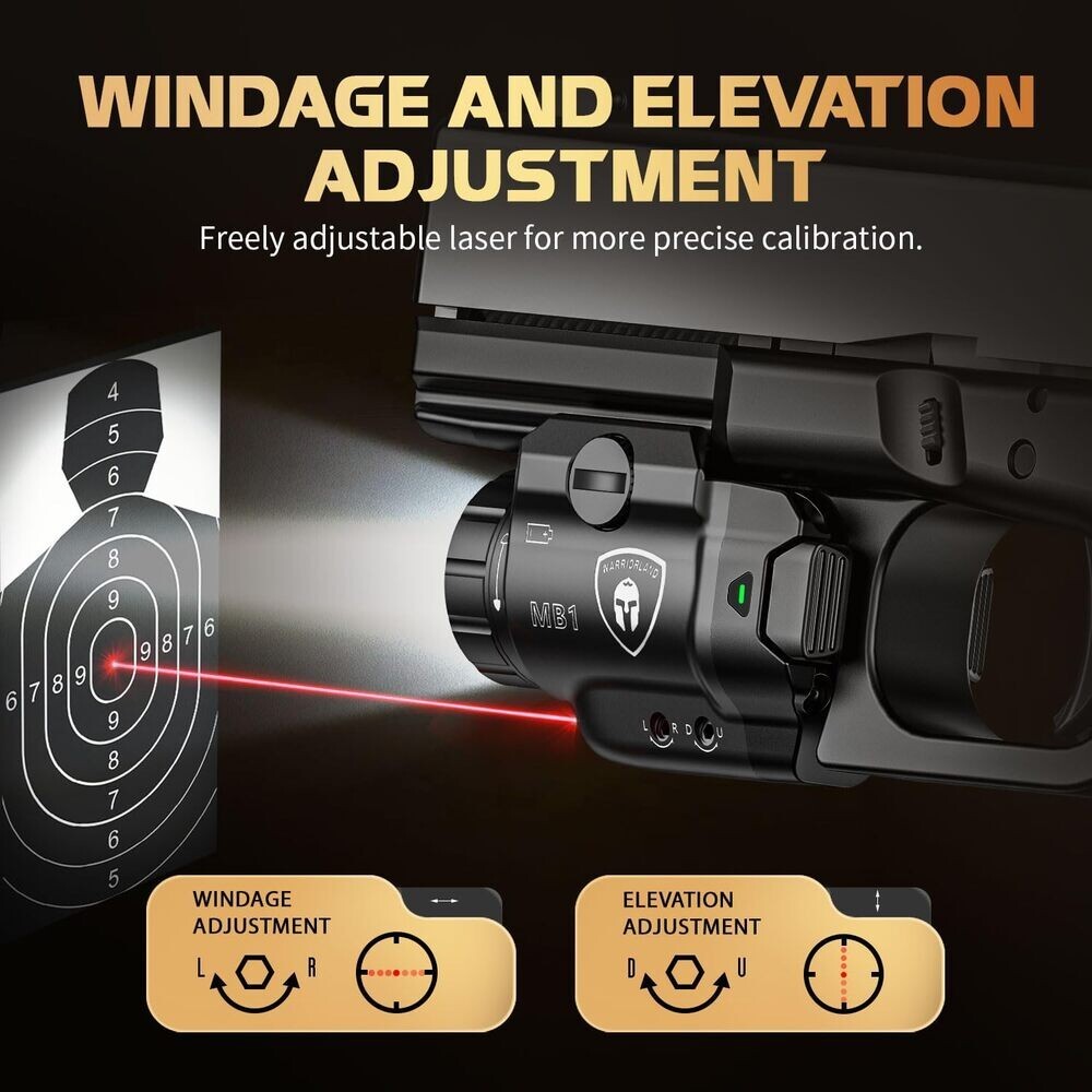 TSG Universal Weapon Lights-Laser-IWB Holster Combo Fits:Springfield Hellcat PRO