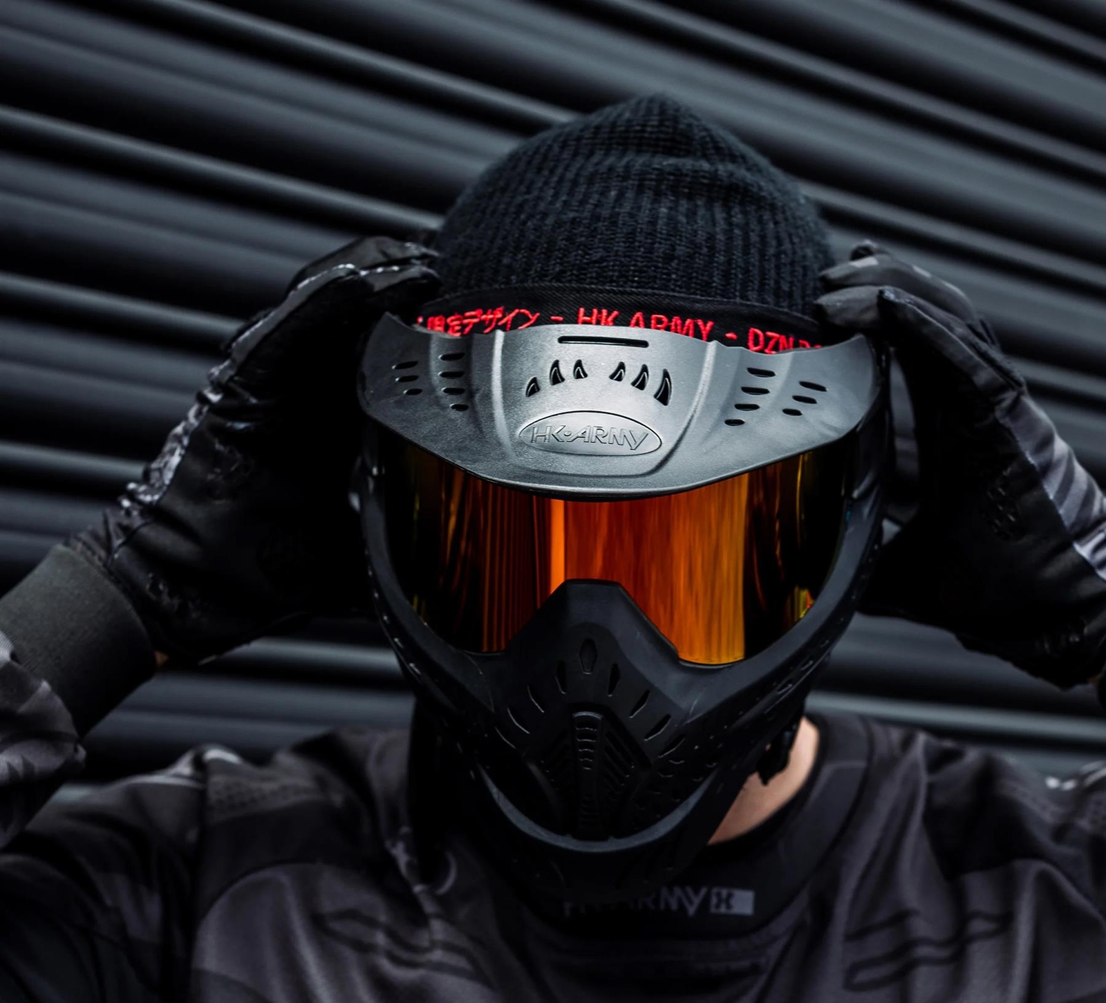 Maddog HK Army HSTL Paintball Mask Airsoft Goggle w/ Thermal Anti-Fog FIRE Lens