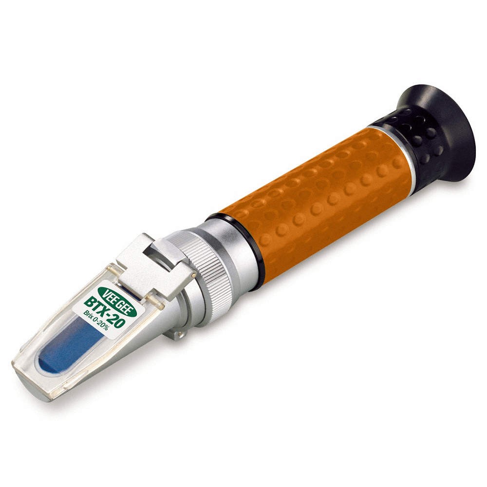 VEE GEE 43011 Refractometer,Brix,0 to 20 Perc 8NDJ2