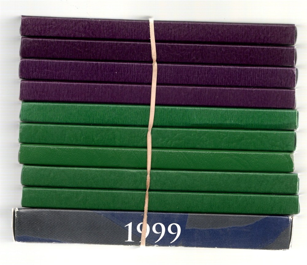 1990 through 1999 PROOF SETS 10 complete sets WITH ALL PAPER WORK NICE BOXES