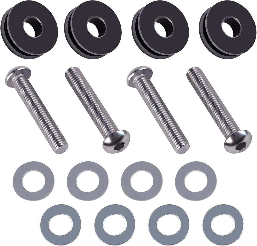 91800025 Windshield Mounting Hardware Kit For Harley FLSTC,FLS,FLST,FLSTN Model