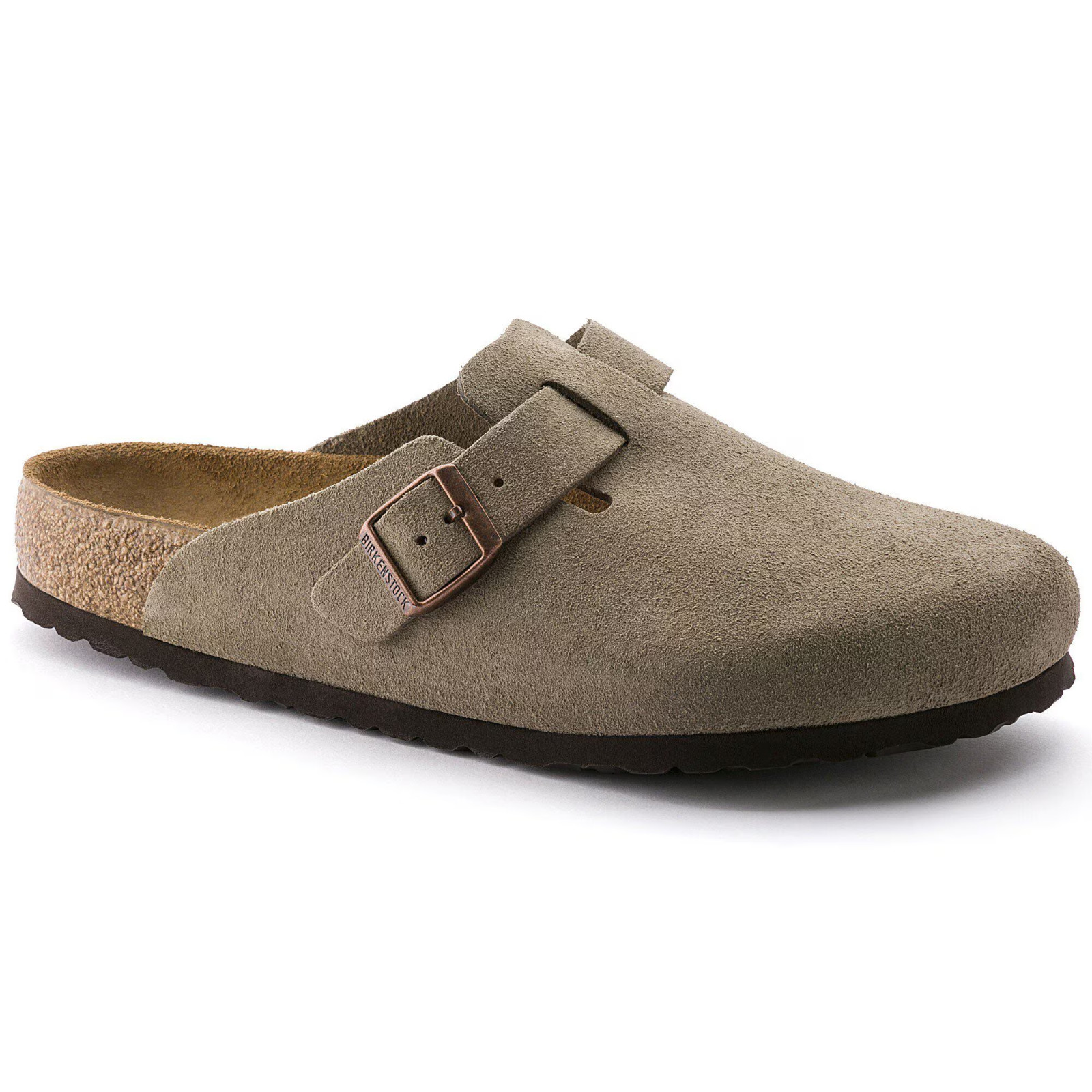 New Birkenstock Boston Suede Leather Casual Shoes Clogs Slippers - Unisex Adults